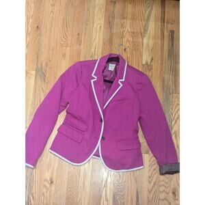Gap Purple The Academy Blazer Size 4